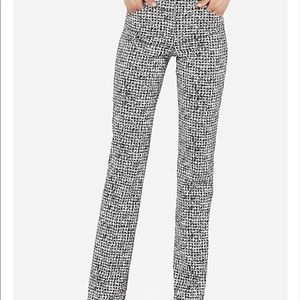 Houndstooth Editor Dress Pants